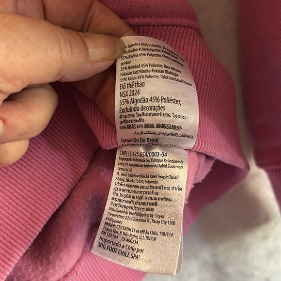 Cotton In BODY Pink Crewneck Wellness Club Sweatshirt - Picture 11 of 12